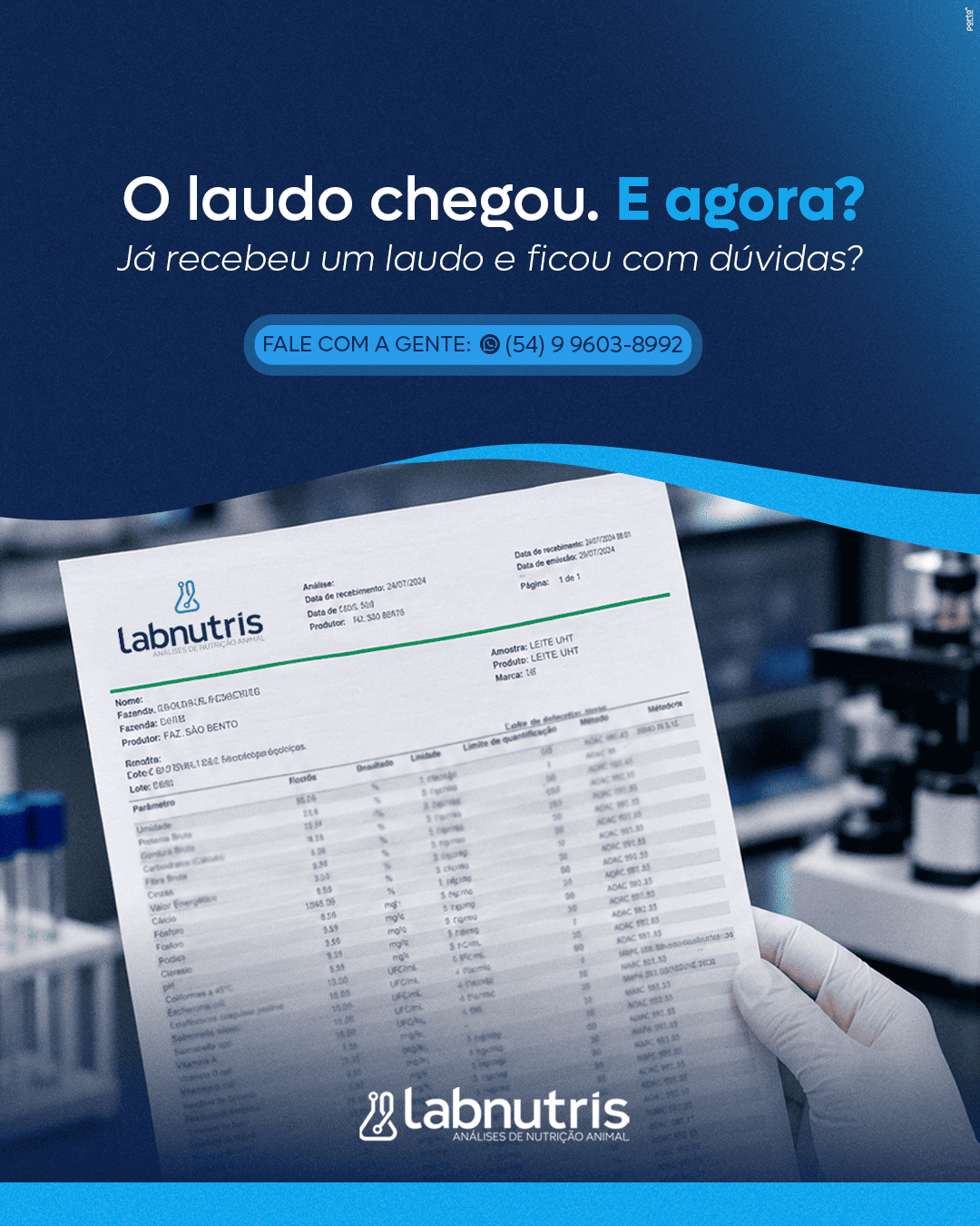Labnutris Laboratório de Análises Físico-Quimicas de Nutrição Animal